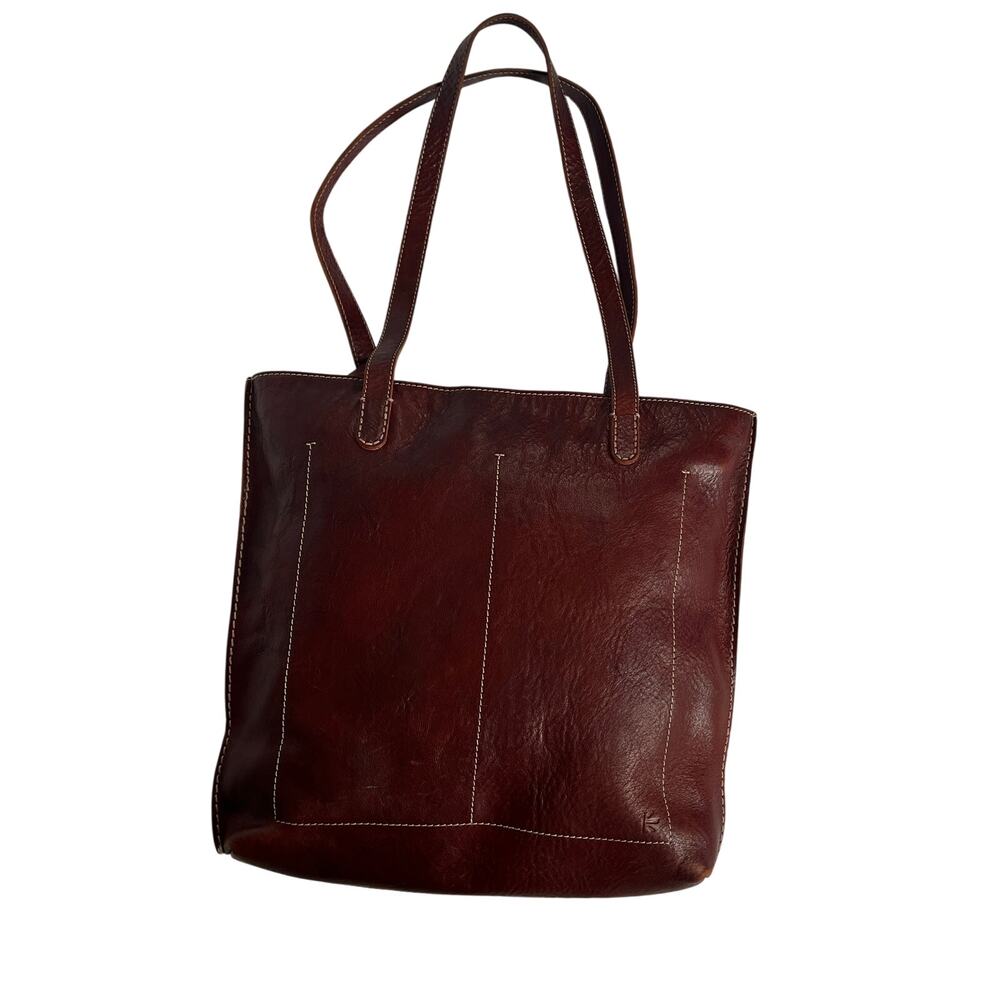 Ellington Leather Tote Bag Brown Medium